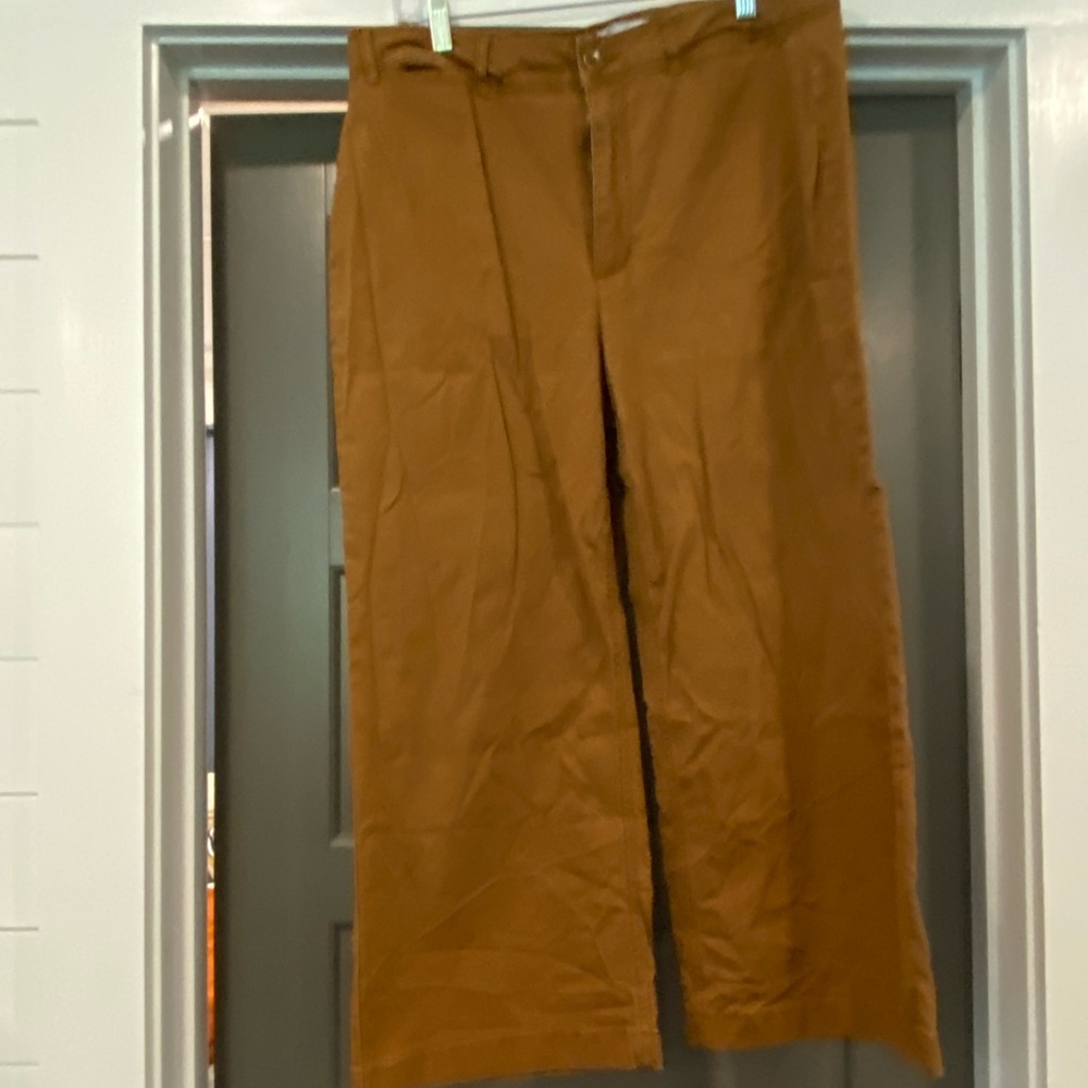 Old Navy Cropped Wide Leg Pants